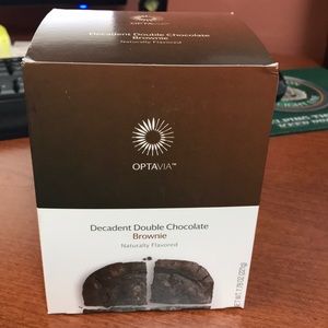 Optavia Double chocolate brownie